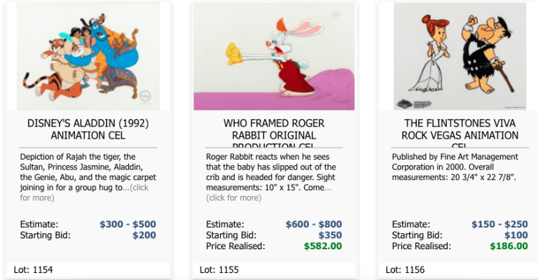 Animatedly Yours: Bugs Bunny, Roger Rabbit, Aladdin and The Flintstones